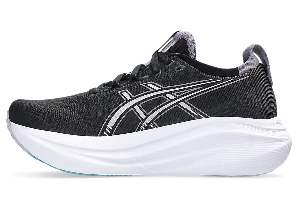 Women's ASICS Gel-Nimbus 27 - Black/Dusk Violet