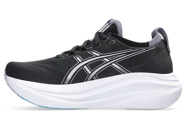 Women's ASICS Gel-Nimbus 27 - Black/Dusk Violet