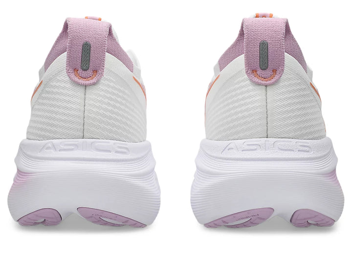 Women's ASICS Gel-Nimbus 27 - White/Light Ube