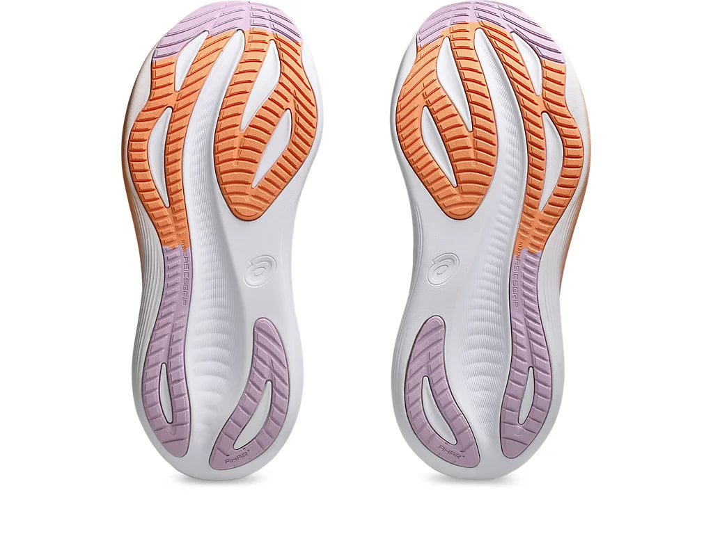 Women's ASICS Gel-Nimbus 27 - White/Light Ube