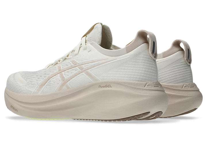 Women's ASICS Gel-Nimbus 27 - Cream/Mineral Beige