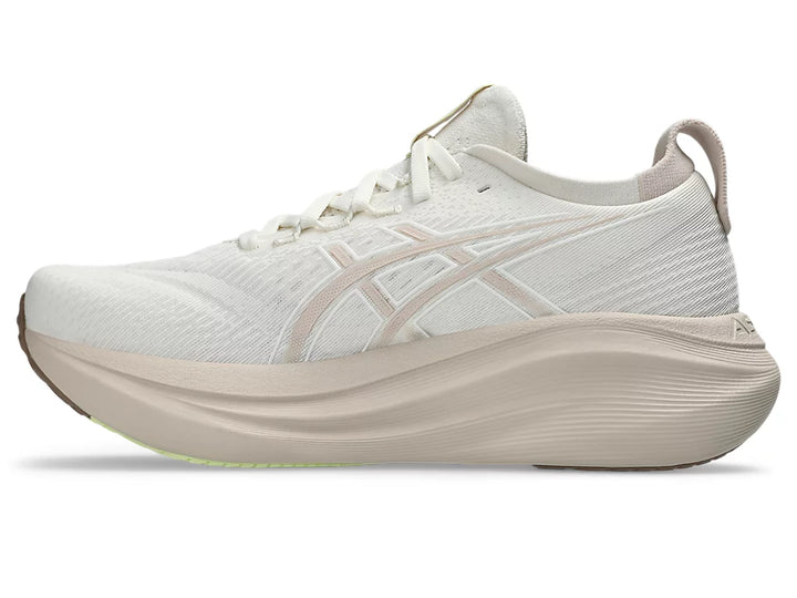 Women's ASICS Gel-Nimbus 27 - Cream/Mineral Beige