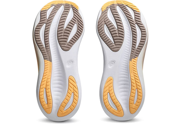 Women's ASICS Gel-Nimbus 27 - White/Fawn