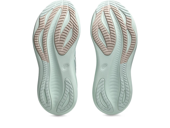 Women's ASICS Gel-Nimbus 27 - Pure Aqua/White