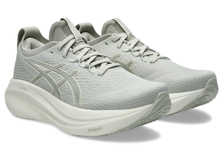 Women's ASICS Gel-Nimbus 27 - Lake Grey/White Sage