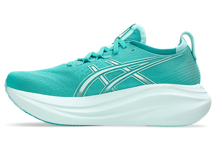 Women's ASICS Gel-Nimbus 27 - Wave Teal/Illuminate Mint