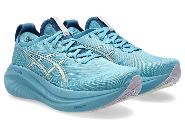 Women's ASICS ASICS Gel-Nimbus 27 - Stillwater/Cream