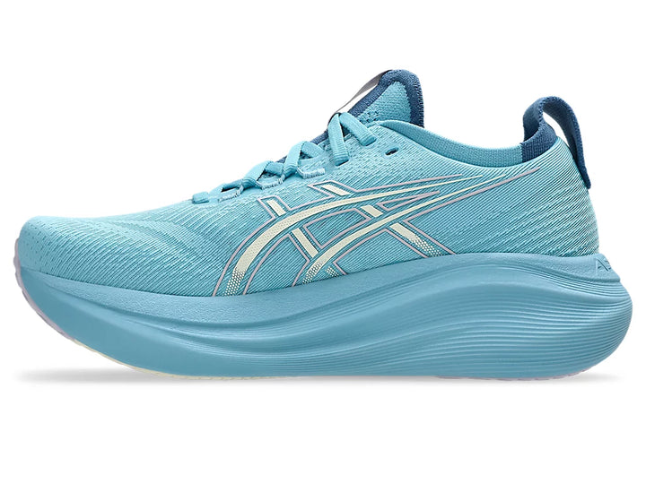 Women's ASICS ASICS Gel-Nimbus 27 - Stillwater/Cream