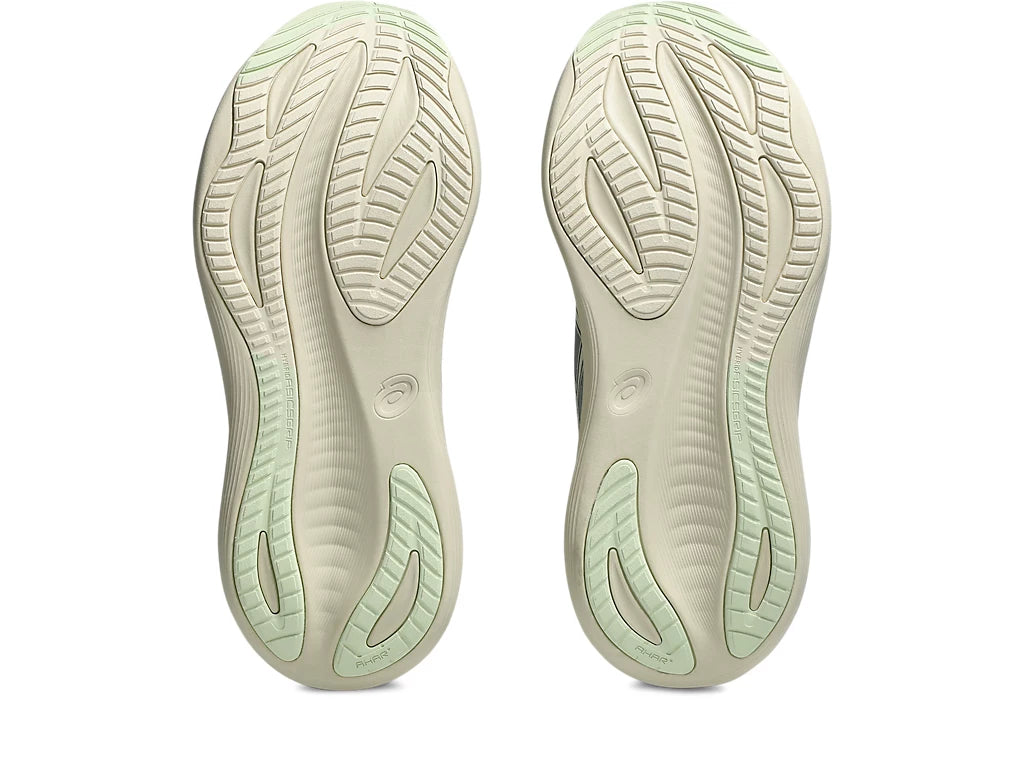 Women's ASICS Gel-Nimbus 27 - Monument Blue/Whisper Green