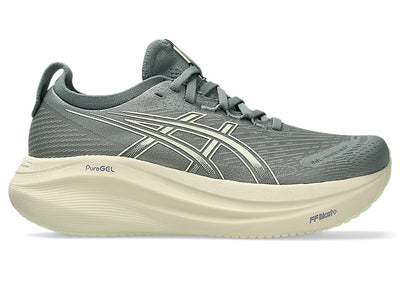 Women's ASICS Gel-Nimbus 27 - Monument Blue/Whisper Green