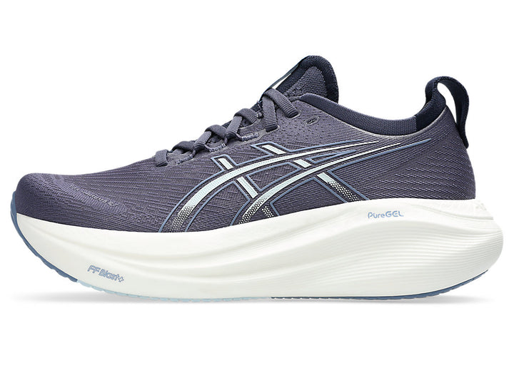 Asics Womens Gel Nimbus 27- Indigo Fog/Cool Grey (1012B753-500)