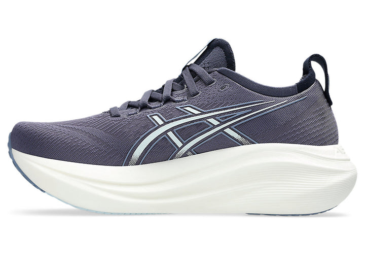 Asics Womens Gel Nimbus 27- Indigo Fog/Cool Grey (1012B753-500)