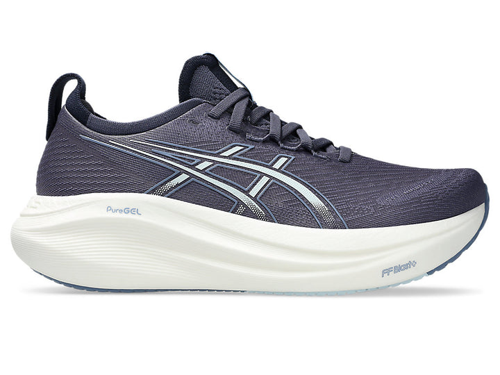 Asics Womens Gel Nimbus 27- Indigo Fog/Cool Grey (1012B753-500)