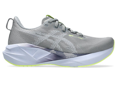 Asics Novablast 5 para mujer - Gravel/Azul desvanecido