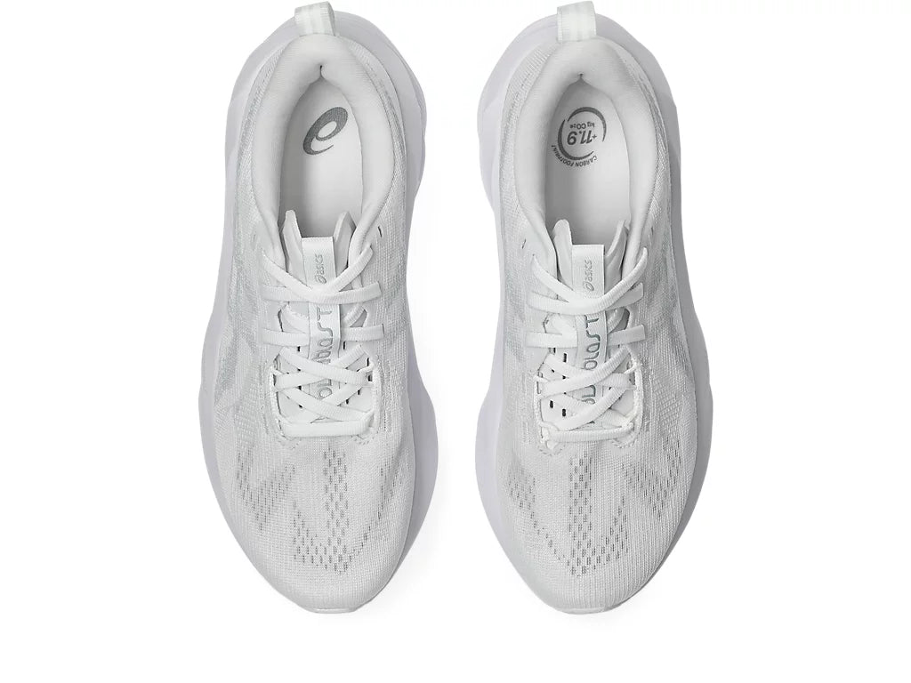 Women's Asics Novablast 5 - White/Piedmont Grey