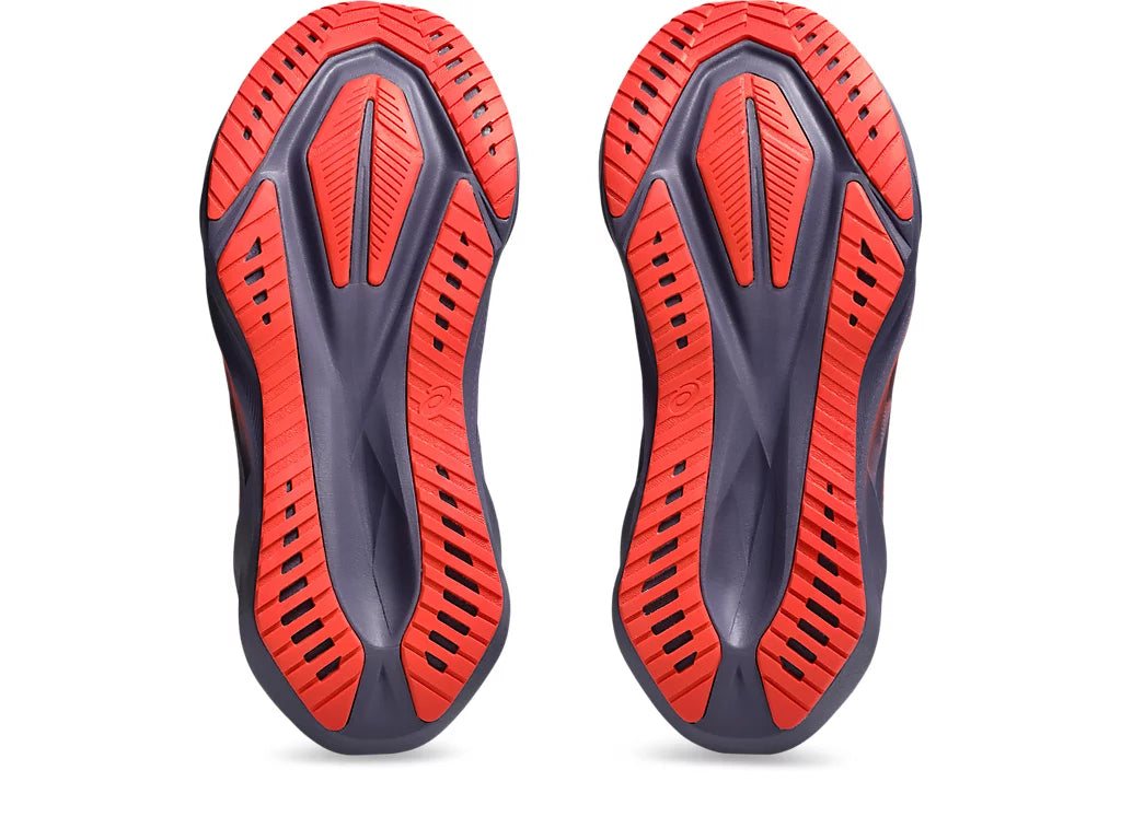 Women's Asics Novablast 5 - Greyish Purple/Coral Reef