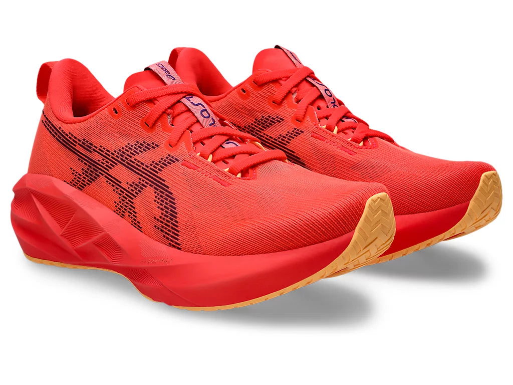 Women's Asics Novablast 5 - Flash Red/Edo Purple