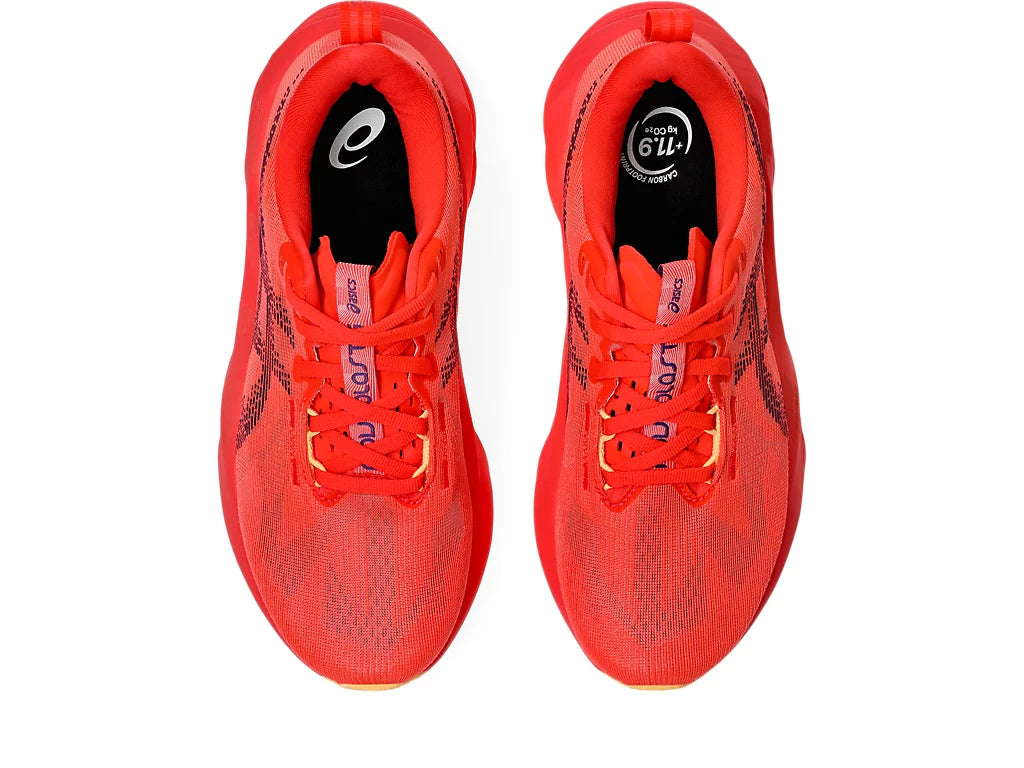Women's Asics Novablast 5 - Flash Red/Edo Purple