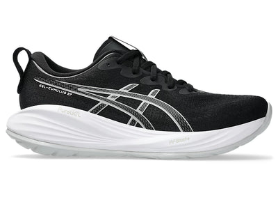 Asics Gel-Cumulus 27 para mujer - Negro/Cemento