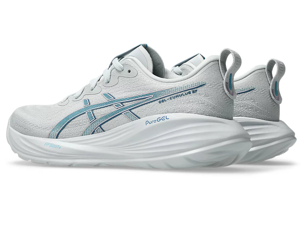 Women’s Asics Gel-Cumulus 27 - White/Lake Grey