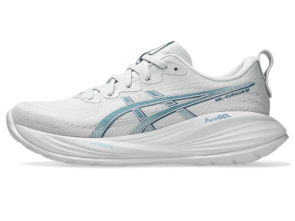 Women’s Asics Gel-Cumulus 27 - White/Lake Grey
