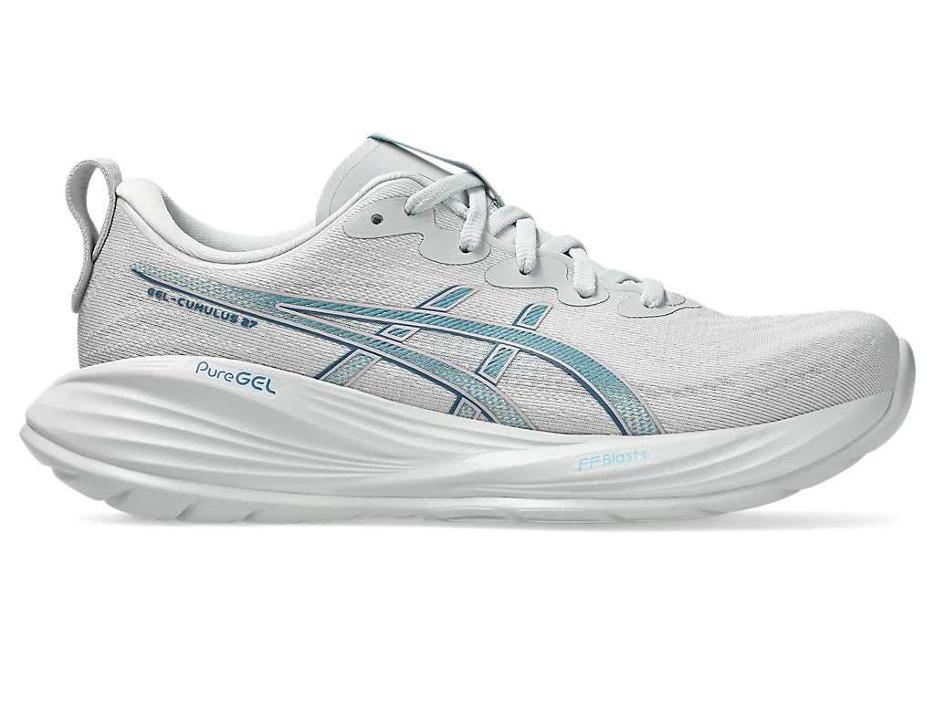 Women’s Asics Gel-Cumulus 27 - White/Lake Grey
