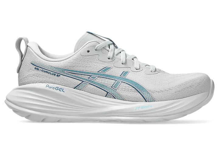 Women’s Asics Gel-Cumulus 27 - White/Lake Grey