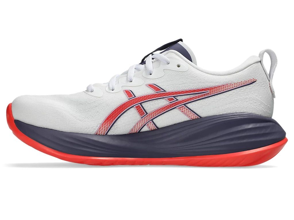 Women's Asics Gel-Cumulus 27 - White/Greyish Purple