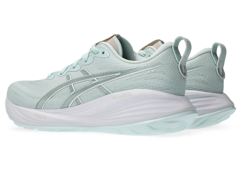 Women's Asics Gel-Cumulus 27 - Pure Aqua/White