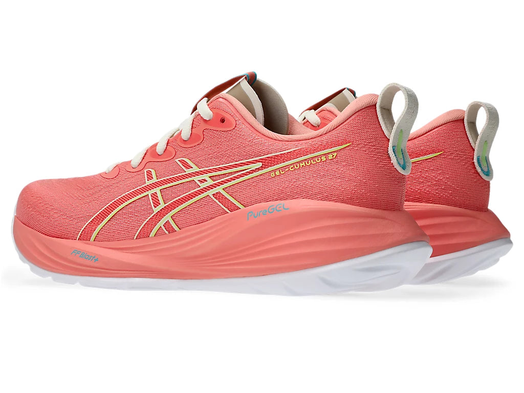 Women's Asics Gel-Cumulus 27 - Dark Pink Clay/Cream