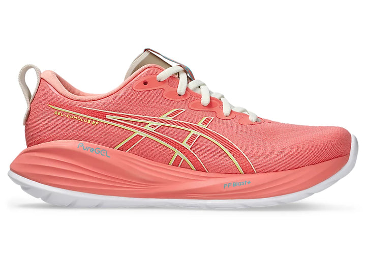 Women's Asics Gel-Cumulus 27 - Dark Pink Clay/Cream
