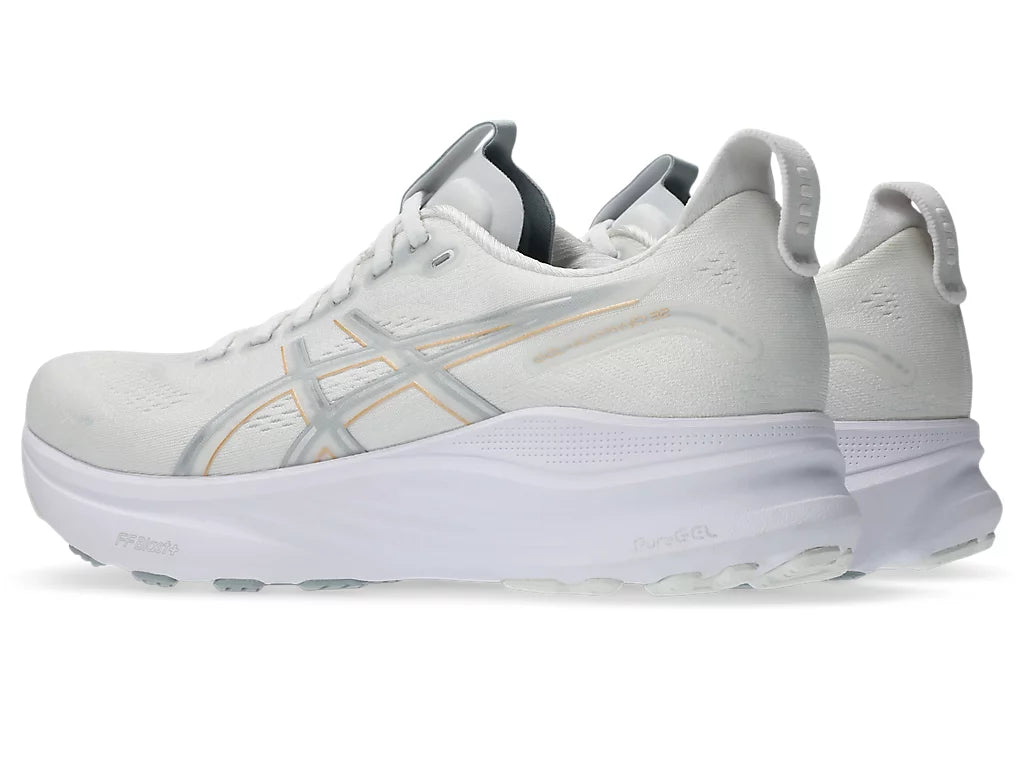 Women's Asics Gel-Kayano 32 - White/Champagne