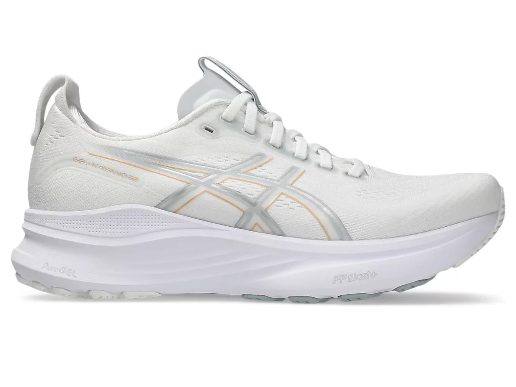 Women's Asics Gel-Kayano 32 - White/Champagne