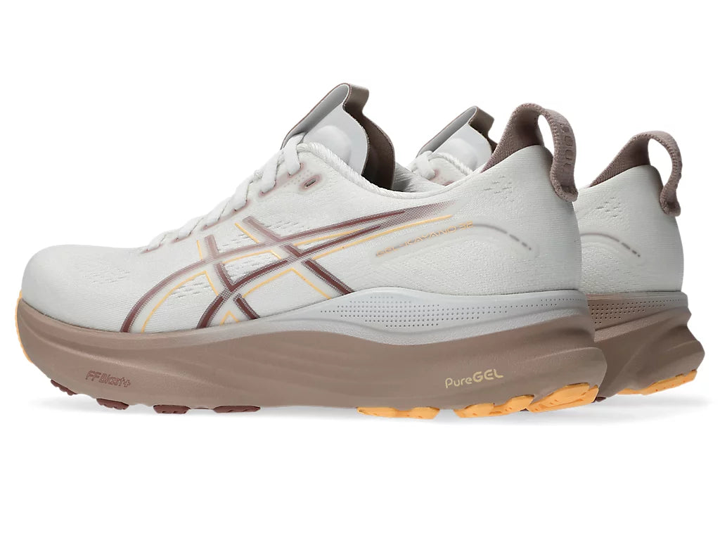 Women's Asics Gel-Kayano 32 - White/Orange Glow