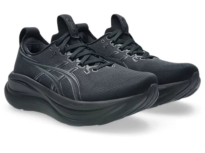 ASICS Women's GEL-NIMBUS 28 - BLACK/GRAPHITE GREY