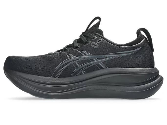 ASICS Women's GEL-NIMBUS 28 - BLACK/GRAPHITE GREY