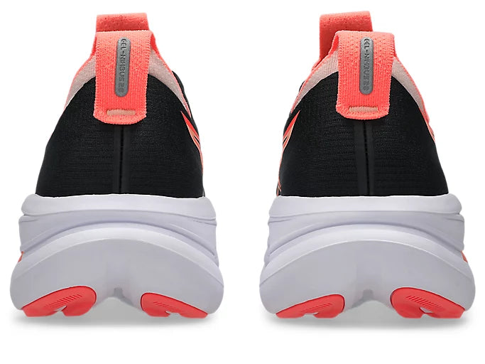 ASICS Women's GEL-NIMBUS 28 - BLACK/PEARL PINK