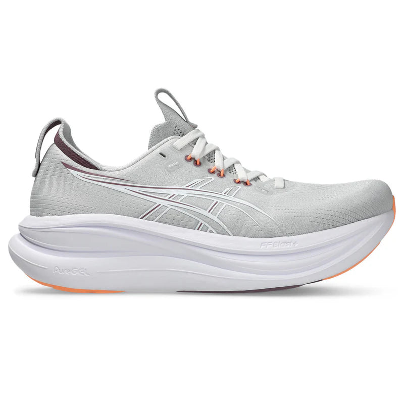 ASICS Women's GEL-NIMBUS 28 - CLOUD GREY/DUSTY MAUVE