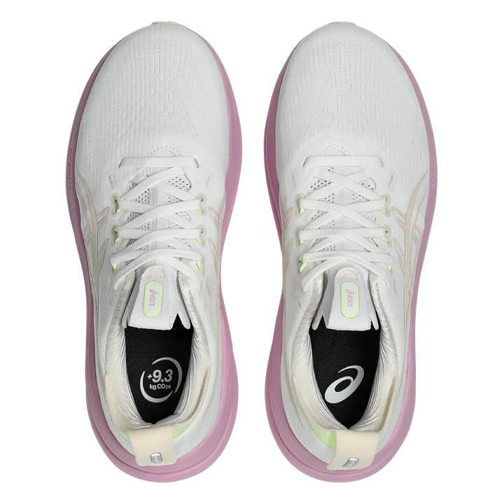 ASICS Women's GEL-NIMBUS 28 - WHITE/HAZY LILAC