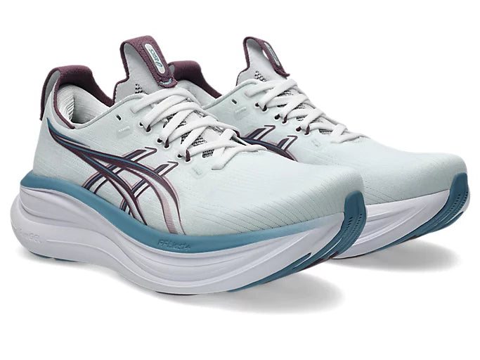 ASICS Women's GEL-NIMBUS 28 - ARCTIC BLUE/VELVET PURPLE
