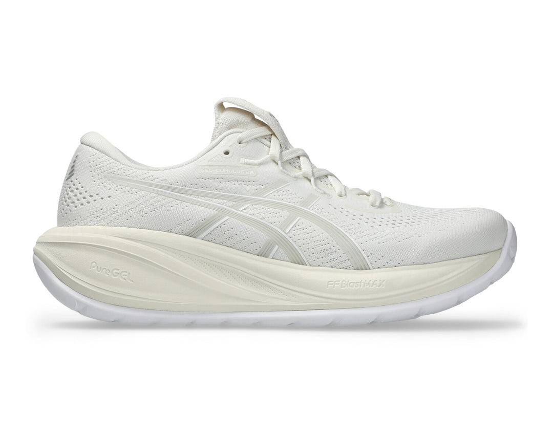 ASICS Women's GEL-CUMULUS 28 - CREAM/GLACIER GREY