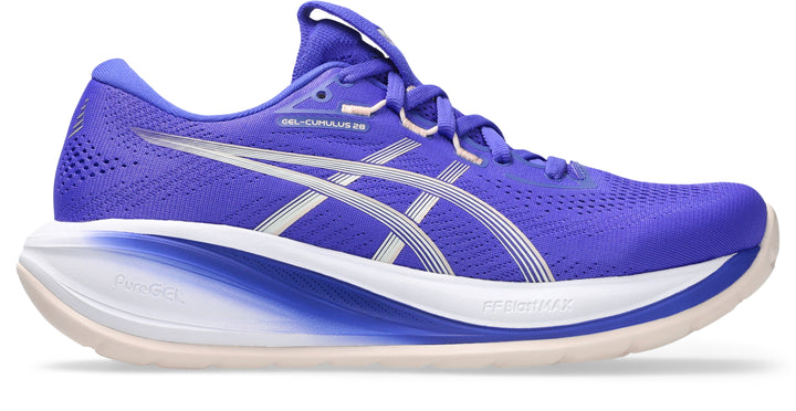 ASICS Women's GEL-CUMULUS 28 - COBALT BURST/IVORY lateral