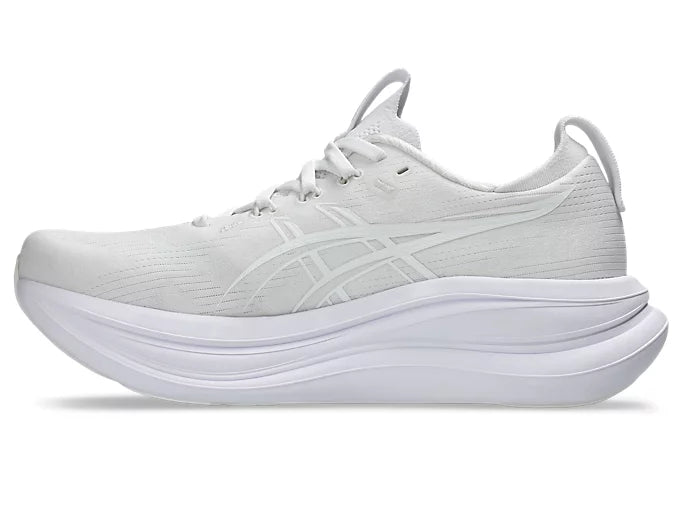 ASICS GEL-NIMBUS 28 Wide para mujer - BLANCO/BLANCO