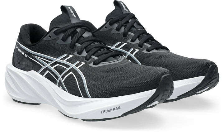 ASICS Women's GT-2000 15 Wide - BLACK/WHITE quarter