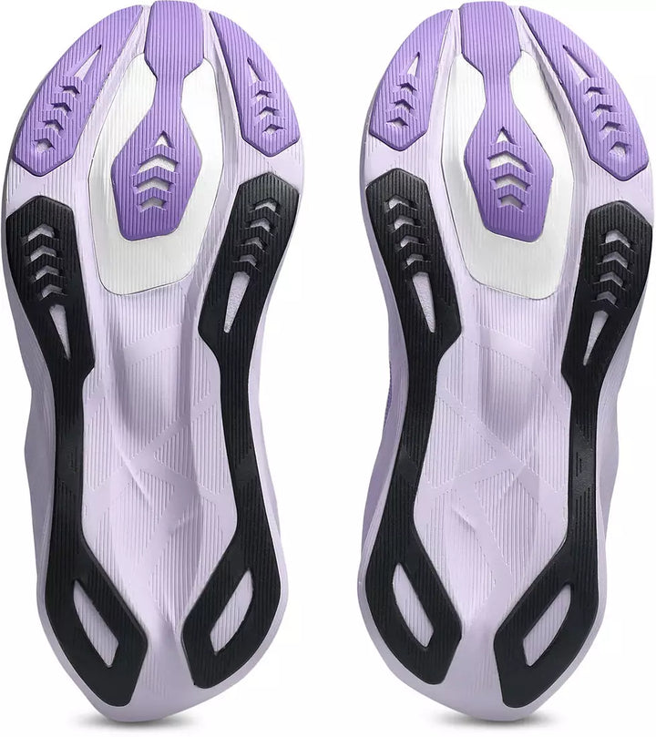 ASICS Women's NOVABLAST 6 WIDE - WHITE/MURASAKI