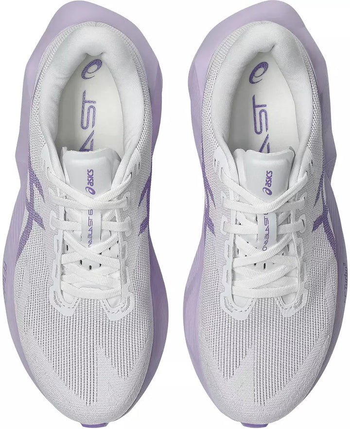 ASICS Women's NOVABLAST 6 WIDE - WHITE/MURASAKI
