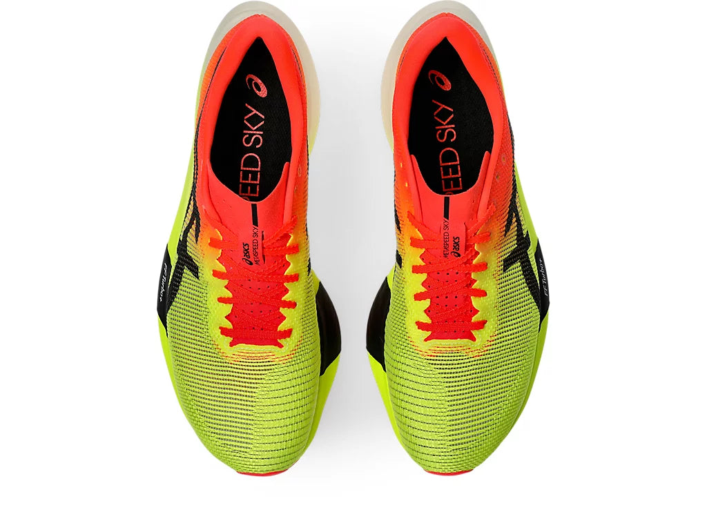 Asics Unisex Metaspeed Sky Paris-Safety Yellow/Black Asics Unisex Metaspeed Sky Paris-Safety Yellow/Black