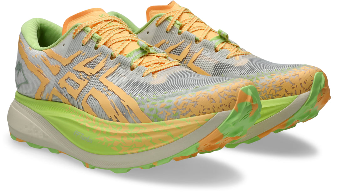 ASICS Unisex's METAFUJI TRAIL - CREAM/ORANGE GLOW