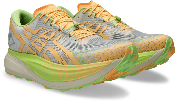 ASICS Unisex's METAFUJI TRAIL - CREAM/ORANGE GLOW