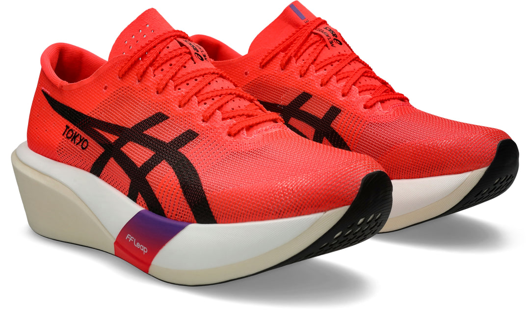 ASICS Unisex's METASPEED EDGE TOKYO - FLASH RED/BLACK quarter